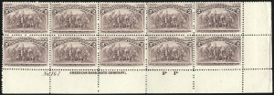 Sale 1014, Lot 1472, 1c-4c 1893 Columbian Issue (Scott 230-233)