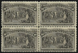 Sale 1014, Lot 1503, 5c-15c 1893 Columbian Issue (Scott 234-238)