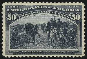 Sale 1014, Lot 1525, 30c-50c 1893 Columbian Issue (Scott 239-240)