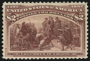 Sale 1014, Lot 1539, $1.00-$3.00 1893 Columbian Issue (Scott 241-243)