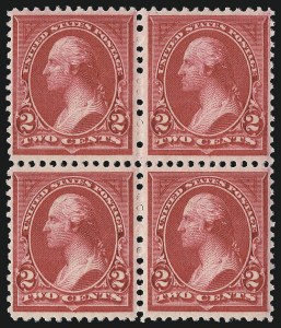 Sale 1014, Lot 1578, 1894 Unwatermarked Bureau Issue (Scott 247-263)