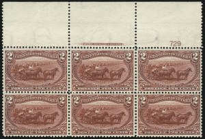 Sale 1014, Lot 1630, 1c-50c 1898 Trans-Mississippi Issue (Scott 285-291)
