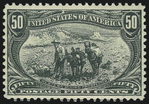 Sale 1014, Lot 1651, 1c-50c 1898 Trans-Mississippi Issue (Scott 285-291)