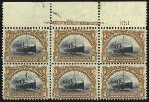 Sale 1014, Lot 1703, 1901 Pan-American Issue (Scott 294-299)