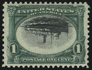 Sale Number 1014, Lot Number 1705, 1901 Pan-American Issue Inverts (Scott 294a, 295a, 296a, 296a-S)