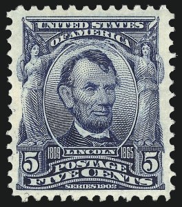 Sale Number 1014, Lot Number 1722, 1902-08 Issues (Scott 300-320a) Sale Number 1014, Lot Number 1722, 1902-08 Issues (Scott 300-320a)