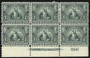 Sale 1014, Lot 1763, 1904 Louisiana Purchase, Jamestown Issues (Scott 323-330)