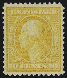 Sale 1014, Lot 1812, 1909 Washington-Franklin Bluish Paper, Incl. 4c and 8c (Scott 357-366)