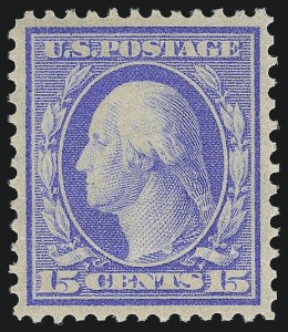 Sale 1014, Lot 1818, 1909 Washington-Franklin Bluish Paper, Incl. 4c and 8c (Scott 357-366)