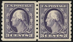 Sale 1014, Lot 1847, 1910-11 Washington-Franklin Issues (Scott 376-396)