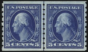 Sale 1014, Lot 1850, 1910-11 Washington-Franklin Issues (Scott 376-396)