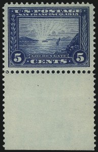 Sale Number 1014, Lot Number 1858, 1913 Panama Pacific Issue (Scott 397-404)