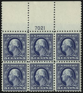 Sale 1014, Lot 1904, 1912-15 Washington-Franklin Issues (Scott 406-440)