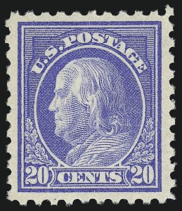 Sale 1014, Lot 1913, 1912-15 Washington-Franklin Issues (Scott 406-440)