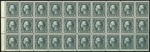 Sale 1014, Lot 1991, 1917-19 Washington-Franklin Issues (Scott 498f-524)