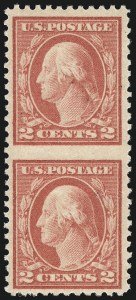 Sale 1014, Lot 1992, 1917-19 Washington-Franklin Issues (Scott 498f-524)
