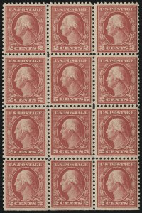 Sale 1014, Lot 2002, 1917-19 Washington-Franklin Issues (Scott 498f-524)