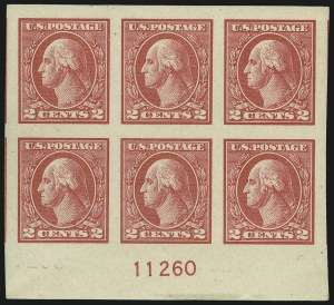 Sale 1014, Lot 2030, 1918-22 Washington-Franklin Issues, Pilgrim Issue (Scott 529-550)