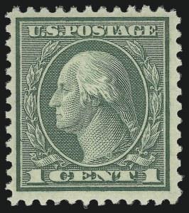 Sale 1014, Lot 2045, 1918-22 Washington-Franklin Issues, Pilgrim Issue (Scott 529-550)