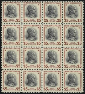 Sale 1014, Lot 2127, 1926 Issue thru Modern (Scott 634A-1520b), $5.00 Presidential (834) Sale 1014, Lot 2127, 1926 Issue thru Modern (Scott 634A-1520b)