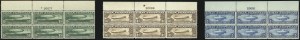 Sale 1014, Lot 2173, Air Post, Graf Zeppelin Issue (Scott C13-C15)