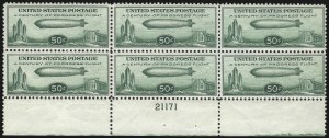 Sale 1014, Lot 2204, Air Post (Scott C18-C23a)