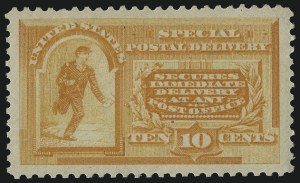 Sale 1014, Lot 2215, Special Delivery, Registration (Scott E1-E21, F1)