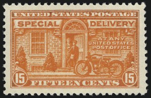 Sale 1014, Lot 2244, Special Delivery, Registration (Scott E1-E21, F1)