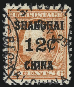 Sale Number 1014, Lot Number 2325, Offices in China (Darrah and Scott K4-K18) Sale Number 1014, Lot Number 2325, Offices in China (Darrah and Scott K4-K18)