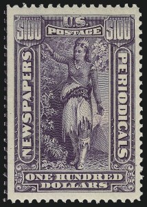 Sale 1014, Lot 2408, Newspapers & Periodicals (Scott PR5-PR125)