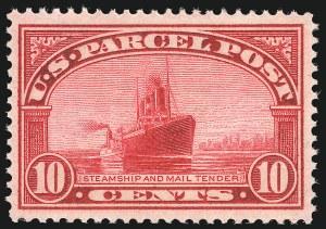 Sale 1014, Lot 2413, Parcel Post (Scott Q1-Q12)