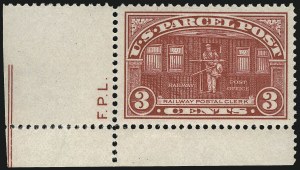 Sale 1014, Lot 2417, Parcel Post (Scott Q1-Q12)
