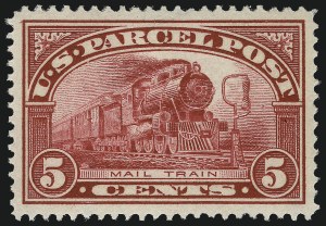 Sale 1014, Lot 2423, Parcel Post (Scott Q1-Q12)