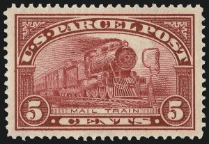 Sale 1014, Lot 2424, Parcel Post (Scott Q1-Q12)