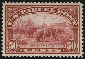 Sale 1014, Lot 2436, Parcel Post (Scott Q1-Q12)