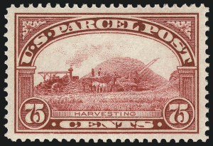 Sale 1014, Lot 2439, Parcel Post (Scott Q1-Q12)