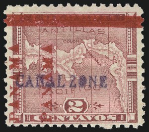 Sale 1017, Lot 1021, United States Possessions, Canal Zone