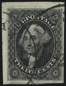Sale 1017, Lot 114, 5c-12c 1851-56 Issue (Scott 12-17)