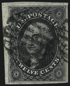 Sale 1017, Lot 115, 5c-12c 1851-56 Issue (Scott 12-17)