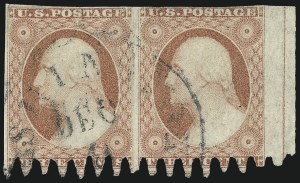 Sale 1017, Lot 422, 3c 1851-56, Dull Red, Shades, Varieties and Cancels (Scott 11-11A)
