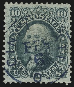 Sale Number 1017, Lot Number 535, 1861-68 Issue (Scott 56-96) Sale Number 1017, Lot Number 535, 1861-68 Issue (Scott 56-96)