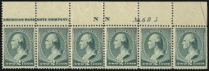 Sale 1017, Lot 591, 1870-88 Banknote Issues (Scott 134-218)