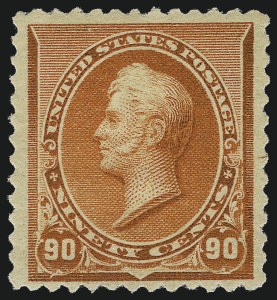 Sale 1017, Lot 609, 1890-93 Issue (Scott 219-229)