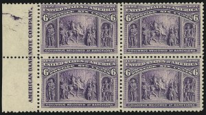 Sale 1017, Lot 614, 1893 Columbian Issue (Scott 230-245)