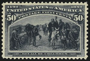 Sale Number 1017, Lot Number 627, 1893 Columbian Issue (Scott 230-245) Sale Number 1017, Lot Number 627, 1893 Columbian Issue (Scott 230-245)