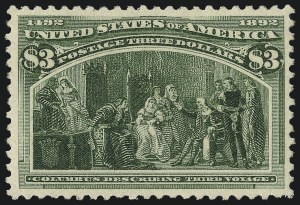 Sale 1017, Lot 634, 1893 Columbian Issue (Scott 230-245)