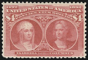 Sale 1017, Lot 638, 1893 Columbian Issue (Scott 230-245)