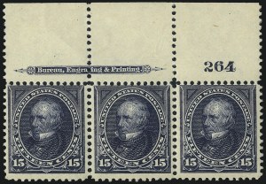 Sale 1017, Lot 684, 1895 Watermarked Bureau Issue (Scott 264-278)