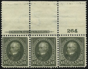 Sale 1017, Lot 708, 1898 Change of Color Bureau Issue (Scott 280-284)