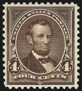 Sale 1017, Lot 711, 1898 Change of Color Bureau Issue (Scott 280-284)